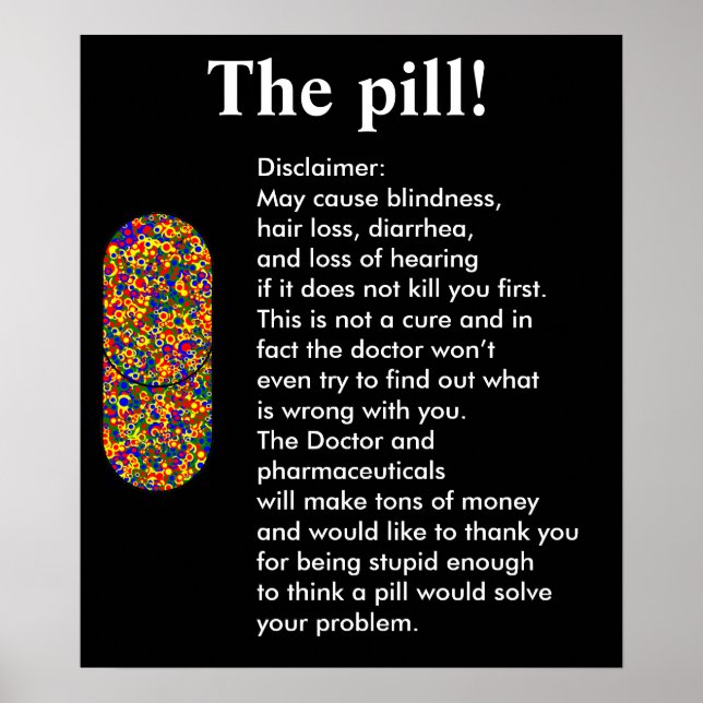 The pill! poster (Front)