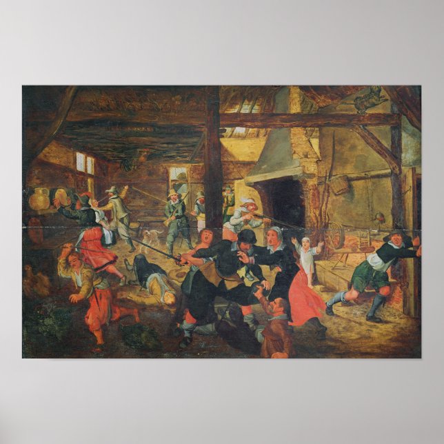 The Pillage of a Farm Poster (Front)