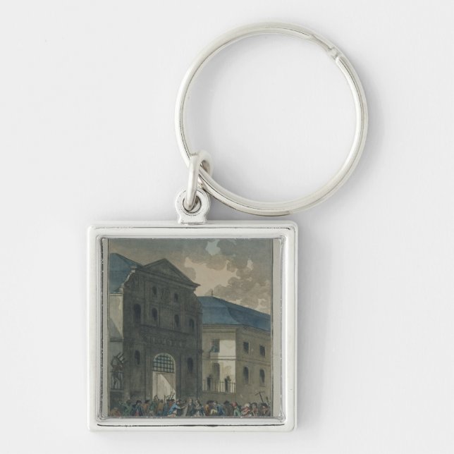The Pillage of the Saint-Lazare Convent Key Ring (Front)