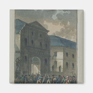 The Pillage of the Saint-Lazare Convent Magnet