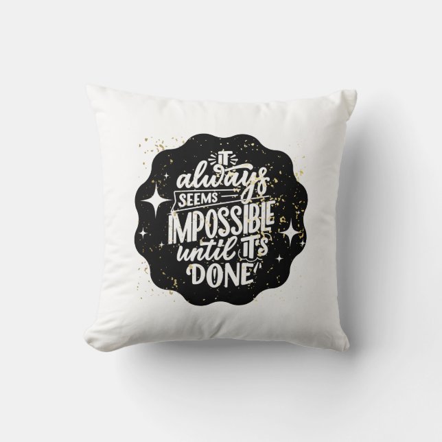 The Pillow You’ve Been Dreaming Of. (Front)