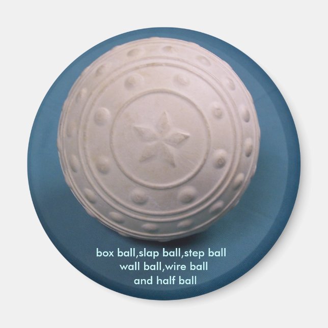 The Pimple Ball Magnet (Front)