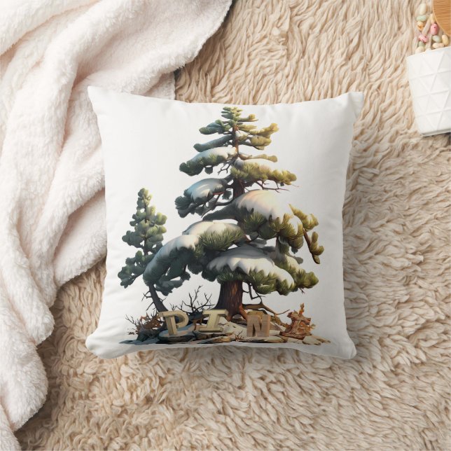 The pine tree  cushion (Blanket)
