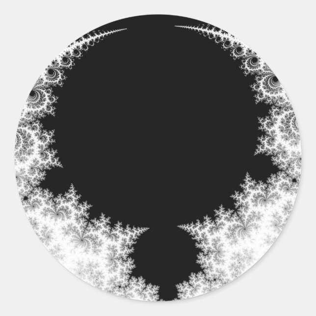 The Pines Classic Round Sticker (Front)