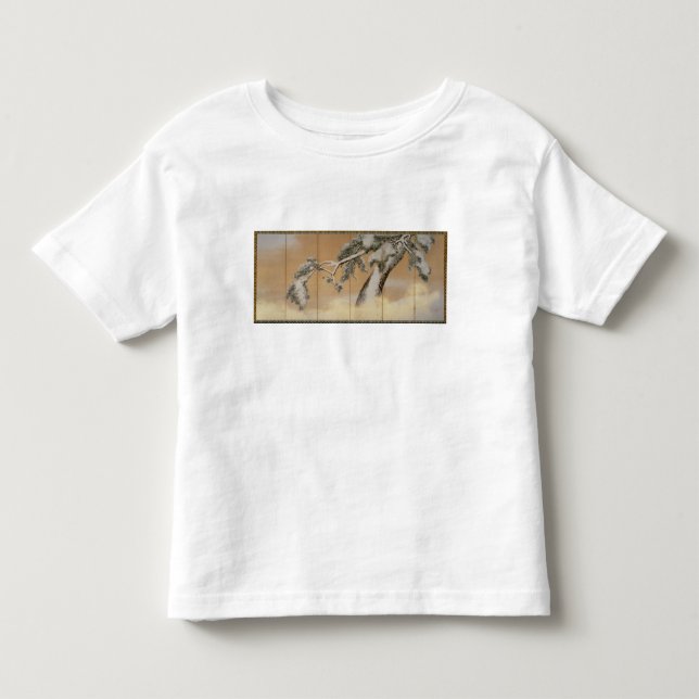The Pines under Snow Toddler T-Shirt (Front)