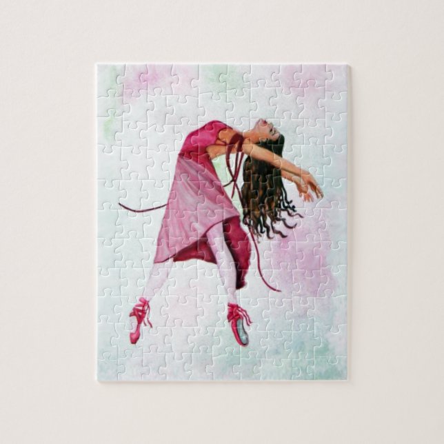 The Pink Ballerina Jigsaw Puzzle (Vertical)