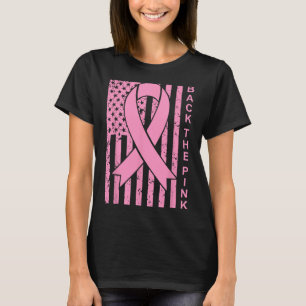 The Pink Breast Cancer Awareness Flag Toddler Wome T-Shirt