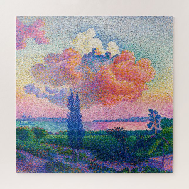 The Pink Cloud | Henri Edmond Cross | Jigsaw Puzzle (Horizontal)