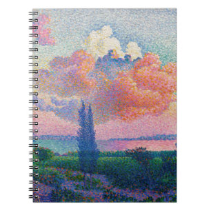 The Pink Cloud, painting by Henri-Edmond Cross Notebook