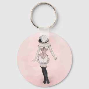 The Pink Corset Key Ring