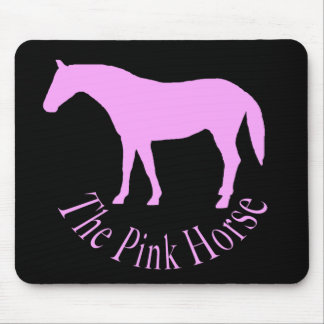 The Pink Horse Two Mouse Pad