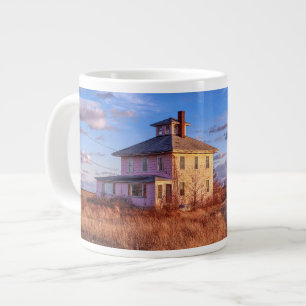 The Pink House   Newbury Mass Large Coffee Mug