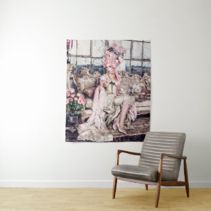 The Pink Lady Tapestry