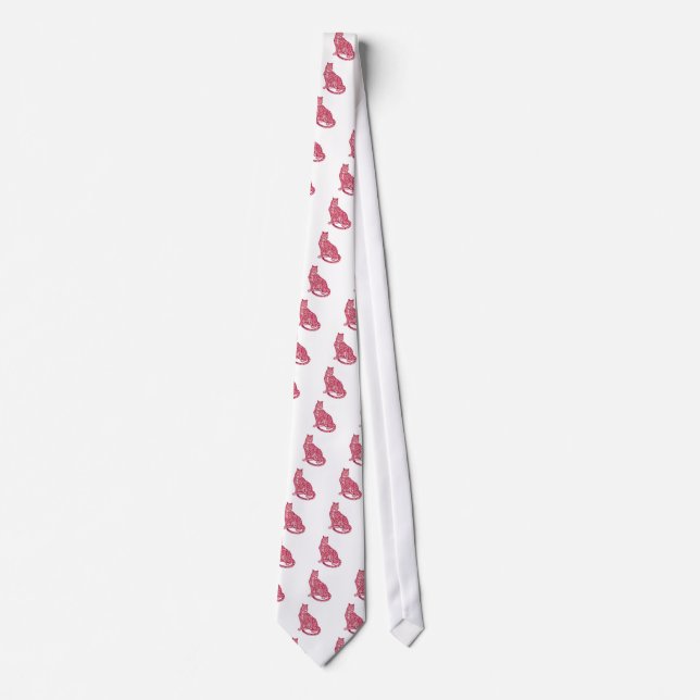 The Pink Panthers Tie (Front)