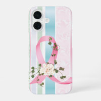 The Pink Ribbon With ivy