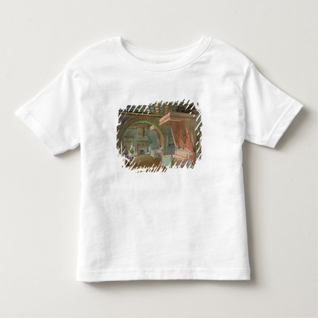 The Pink Room in the Chateau de Roquetaillade Toddler T-Shirt (Front)