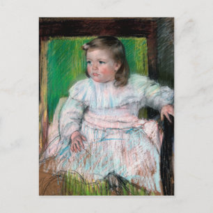 The Pink Sash, Mary Cassatt Postcard