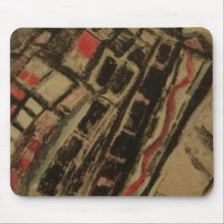 THE PINK STORM MOUSE PAD