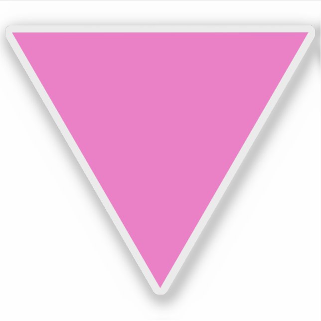 The Pink Triangle - LGBT Gay Pride (Front)