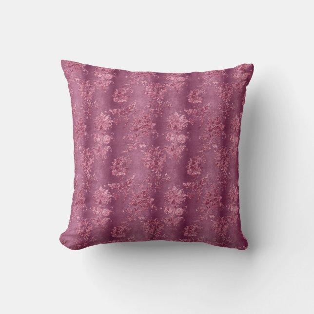 The Pink Velvet  Series Design 7   Cushion (Front)