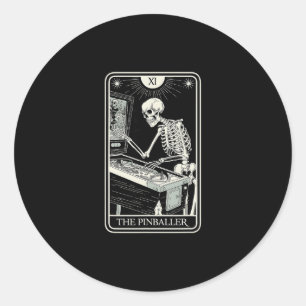 The Pinller Tarot Card Classic Round Sticker