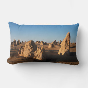 The Pinnacles desert Nambung National Park Lumbar Cushion