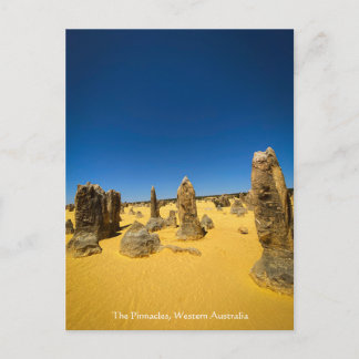 The Pinnacles, Western Australia postcard