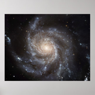 The Pinwheel Galaxy. Poster