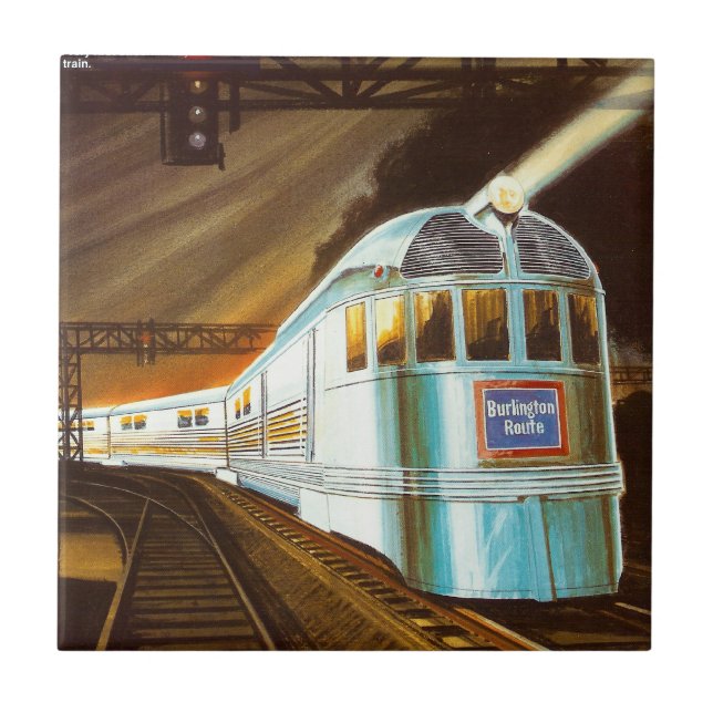 The Pioneer Zephyr 1934 Tile (Front)