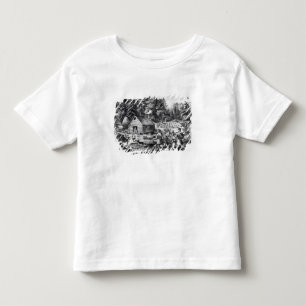 The Pioneer's Home on the Western Frontier Toddler T-Shirt