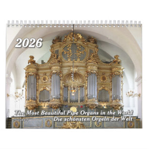 The Pipe Organ Calendar 2026