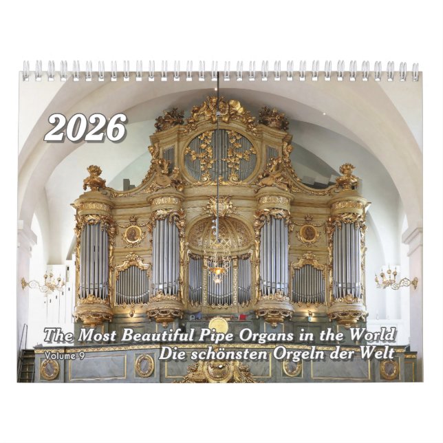 The Pipe Organ Calendar 2026 (Cover)