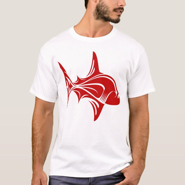 The Piranha Shark T-Shirt (Front)