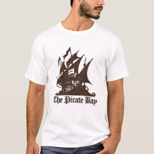 The Pirate Bay Brown Logo Tee