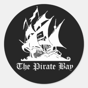 The Pirate Bay Classic Round Sticker