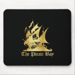 The Pirate Bay Gold Logo Mouse Pad<br><div class="desc">Support the bay! http://thepiratebay.org</div>