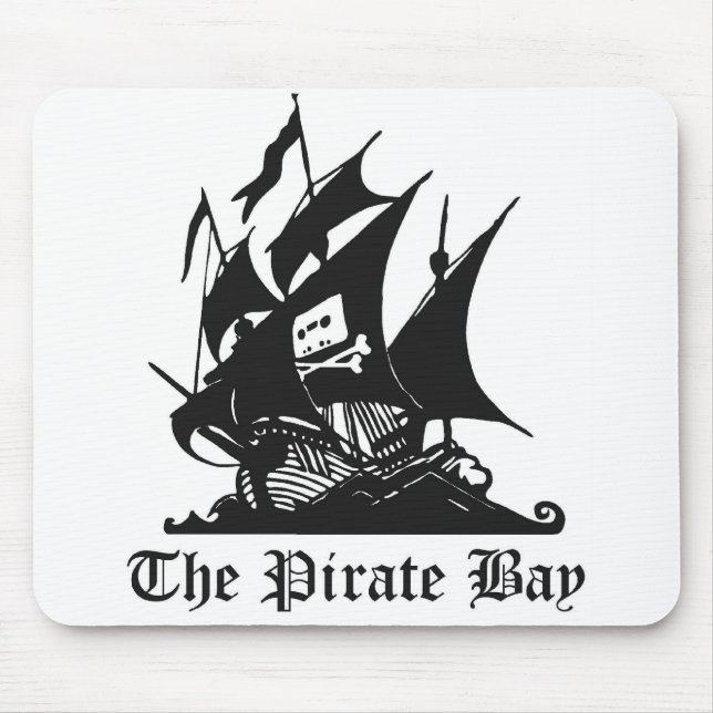 The pirate bay Mouse Pad (Front)