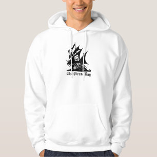 the pirate bay pirate ship logo hoodie