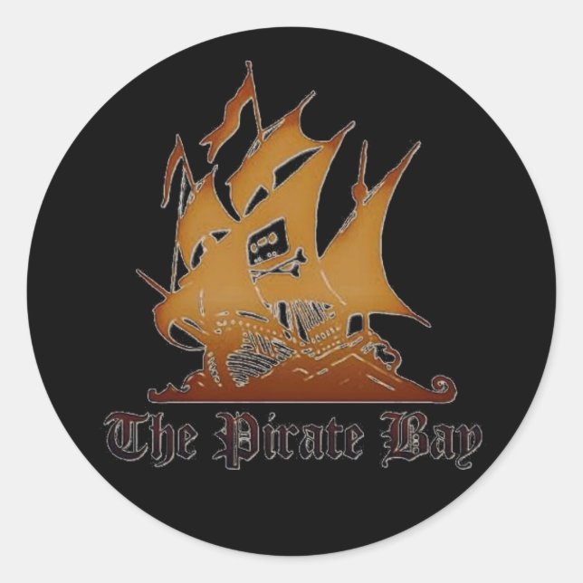 The Pirate Bay sticker (Front)