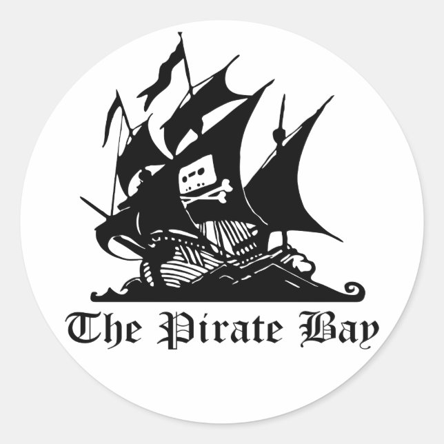 The Pirate Bay Stickers (Front)