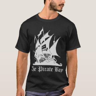 The Pirate Bay  T-Shirt Black - Customised