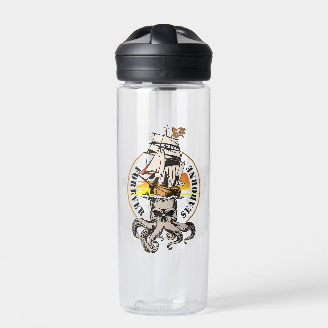 The Pirate of Seaborne |  Water Bottle (Front)