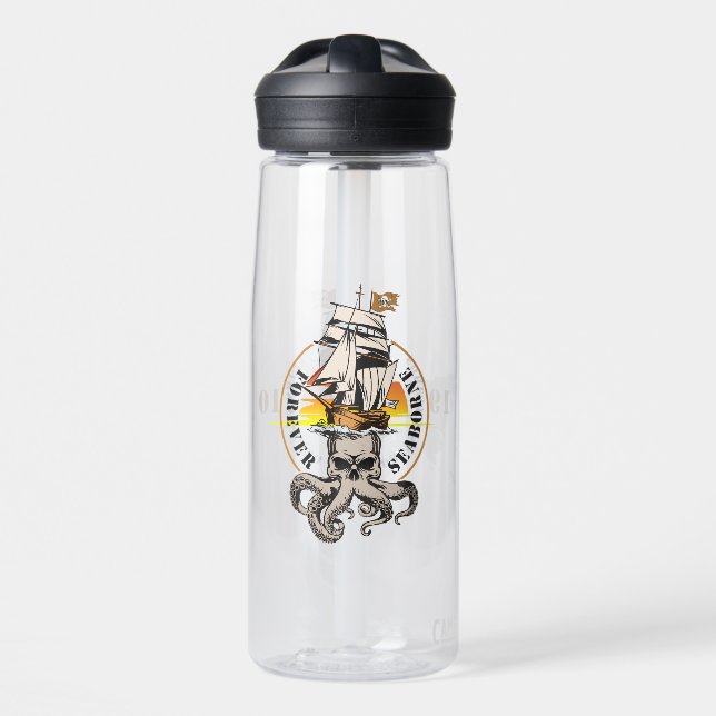 The Pirate of Seaborne |  Water Bottle (Front)