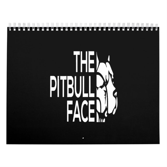 The Pitbull Face Calendar (Cover)