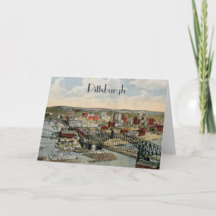 The Pittsburgh Point 1931 Greeting Card