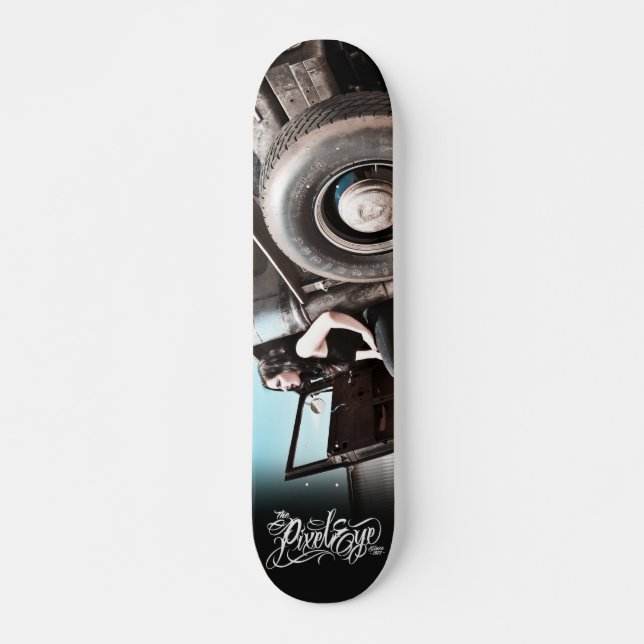 The Pixeleye - Hot Rod II of III Skateboard (Front)
