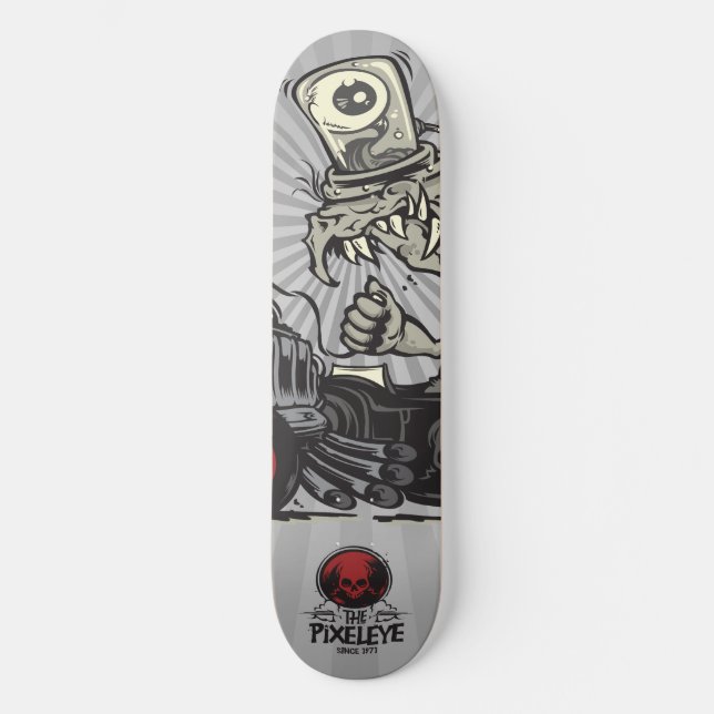 The Pixeleye - Monster I Skateboard (Front)