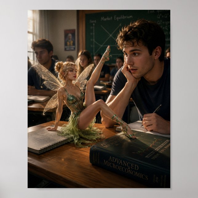 The Pixie on the Desk Poster (Front)