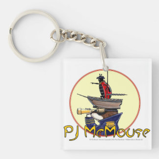 The PJ McMouse Keychain! Key Ring
