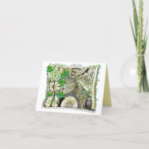 "The Places We Will Go" Folded Thank You Card